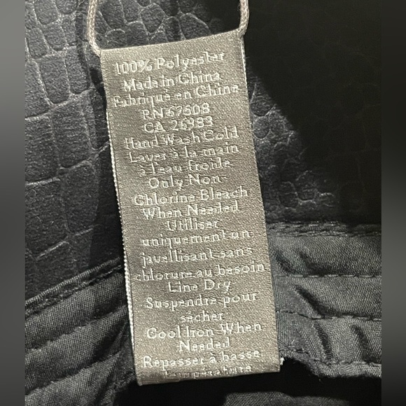 Vince Camuto Croc Embossed Vegan Suede Bucket Hat One Size NWT - Picture 8 of 9